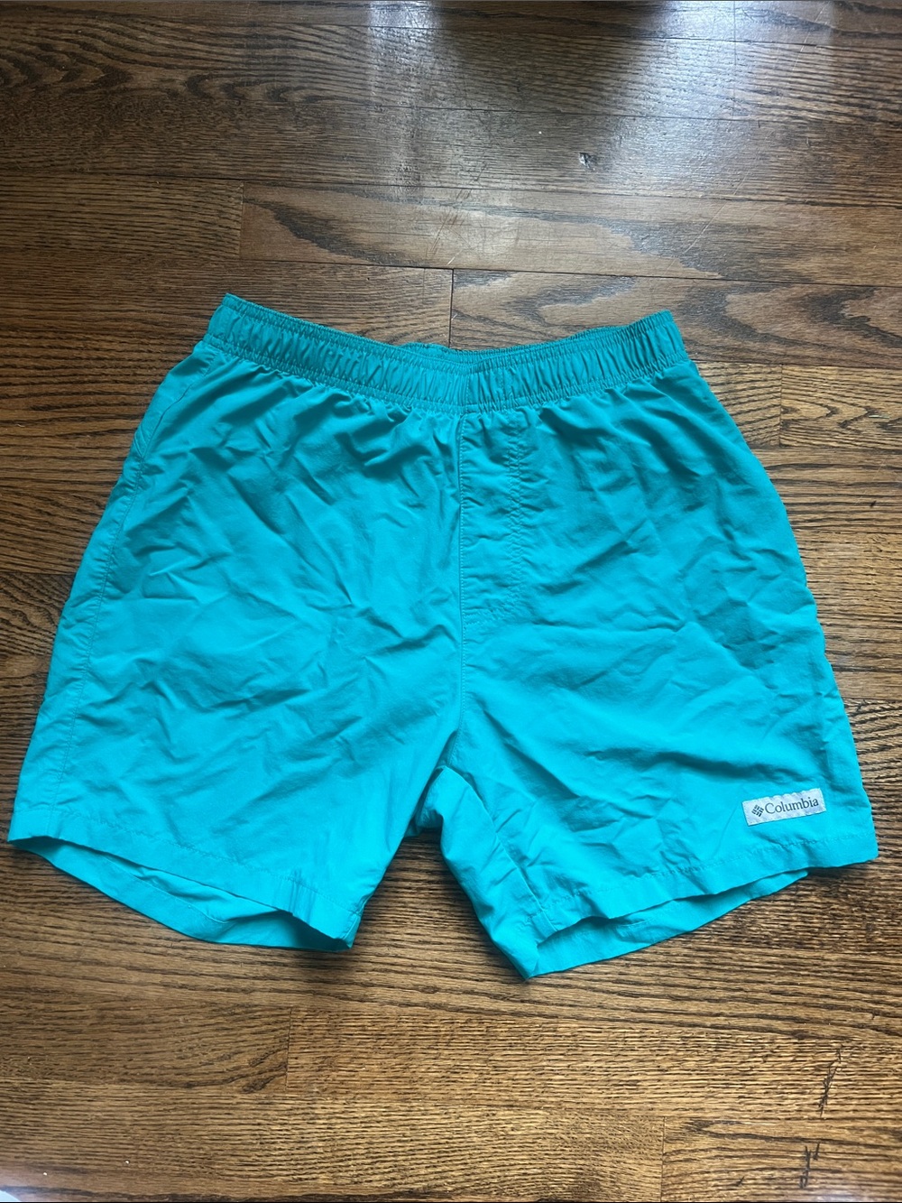Columbia Teal Athletic Swim Shorts